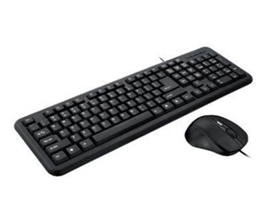 Tastatur - iBOX OFFICE KIT II - keyboard and mouse set - black - Tastatur & Mussett - Svart - IKMOC2005070U