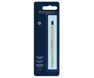 Skrive- & Tegneverktøy - Waterman Ballpoint Pen Refill | Medium Point | Black Ink | 1 Count - S0944480