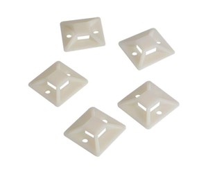 Tilbehør - LogiLink Cable tie mounts self-adhesive for cabl - KAB0044