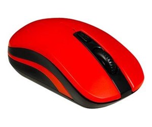 Mus - iBOX LORIINI RED - mouse - 2.4 GHz - black red - Mus - Optisk - 3 knapper - Rød - imof008wr