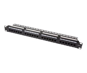 Tilbehør - LogiLink -  CAT6 Patch Panel 19'' 24-Port unshielde - NP0004A