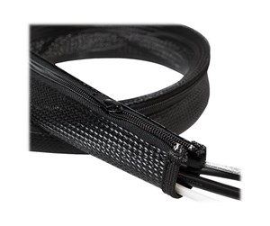 Kabelordner/Kabelstrømpe - LogiLink - Flexible Cable protection with Zipper 1 - KAB0046