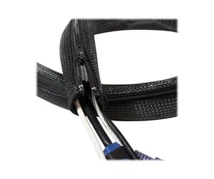 Kabelordner/Kabelstrømpe - LogiLink - Flexible Cable protection with Zipper 2 - KAB0047