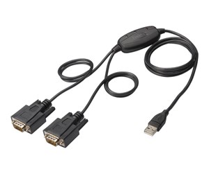 Nettverksadapter - DIGITUS DA-70158 USB 2.0 to 2x RS232 Cable - DA-70158