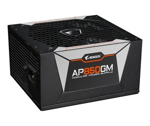 Strømforsyning (PSU) - GIGABYTE AORUS P850W Strømforsyning (PSU) - 850 Watt - 135 mm - ATX - 80 Plus Gold sertifisert - GP-AP850GM