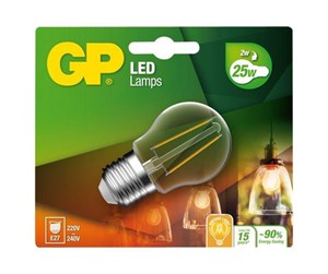 LED-lyspære - GP LED-lyspære LED MGLOBE LED-Lampa 2W E27 E27 - 078111-LDCE1