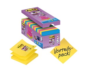 Blokker & Notisbøker - 3M Post-it Super Sticky Z-Notes R330-SSVP16-EU - 70005251601