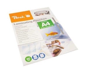 Laminering - Peach - 25-pack - 216 x 303 mm - lamination pouches - PPR080-02