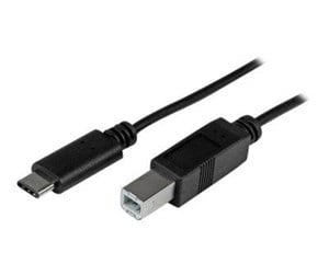 USB - StarTech.com 1m 3ft USB C to USB B Cable M/M / USB 2.0 / USB Type C to B - USB-C cable - 1 m - USB2CB1M