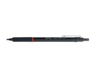 Skrive- & Tegneverktøy - Rotring Rapid Pro Mechanical Pencil | HB 0.5 mm Lead Propelling Pencil | Reduced Lead Breakage | Matte Black Full-Metal Barrel - 1904258