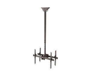 Veggmontering, AV-braketter & AV-møbler - StarTech.com Ceiling TV Mount - For Dual Back-to-Back 32" to 75" Displays - ceiling mount 45 kg 75" 200 x 200 mm - FPCEILBTB