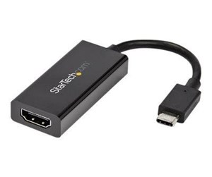 Skjermkabel - StarTech.com USB-C to HDMI Adapter - HDR 40K 60Hz - USB C to HDMI Converter - external video adapter - MegaChips MCDP2900 - black - CDP2HD4K60H