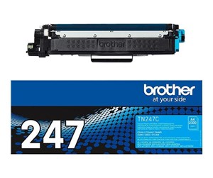 Printertilbehør blekk/toner - Brother TN247C / TN 247C Cyan Toner - Laser toner Blå - TN247C