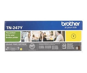 Printertilbehør blekk/toner - Brother TN247Y / TN 247Y Yellow Toner - Laser toner Yellow - TN247Y