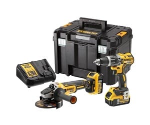 Verktøy - Dewalt 18V XR Brushless Twin Kit - 2 x 5Ah - DCK2080P2T-QW