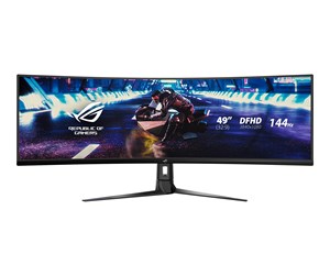 Skjerm - 49" ASUS ROG Strix XG49VQ - 3840x1080 - 144Hz - VA - USB 3.2 HUB - Curved - 90LM04H0-B01170