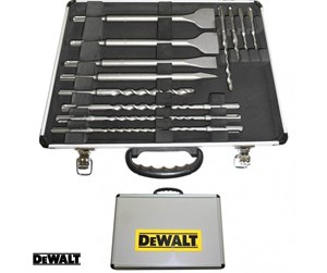 Bormaskin & Bits - Dewalt SDS Plus 15 Piece Drill And Chisel Set In Alu Case - DT9679-QZ