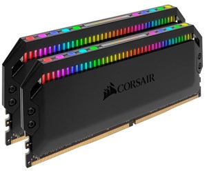 RAM - Corsair Dominator Platinum RGB DDR4-3200 - 16GB - CL16 - Dual Channel (2 pcs) - Intel XMP - Svart med RGB - CMT16GX4M2C3200C16