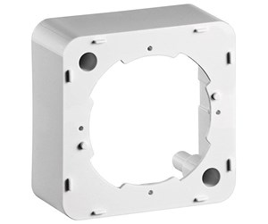 Antennekabler - Pro Surface frame for antenna wall sockets white - 4040849670428