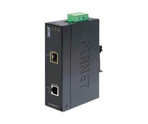 Repeater & Transceiver - PLANET IGT-805AT Industrial 10/100/1000BASE-T to 100/1000BASE-X SFP Media Converter - IGT-805AT