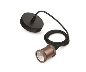 Lamper - Philips CORD/VIN/E27/rose gold 2/1CT EU - 929001977801