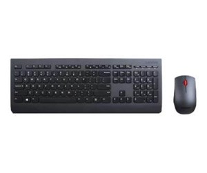 Tastatur - Lenovo Professional Combo - Tastatur & Mussett - Portugisisk - Svart - 4X30H56820