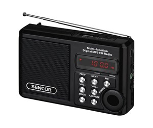 Mp3-spiller & Tilbehør - Sencor SRD 215 B - portable radio - MP3-spiller - SRD 215 B