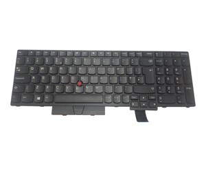 Tastatur - Lenovo - notebook replacement keyboard - UK English - Bærbart tastatur - til utskifting - Engelsk - Storbritannia - Svart - 01ER529