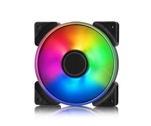 Kabinettvifte - Fractal Design Prisma AL-12 ARGB 3-pack - Kabinettvifte - 120mm - Hvit - 20 dBA - FD-FAN-PRI-AL12-3P