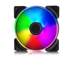 Kabinettvifte - Fractal Design Prisma AL-14 ARGB PWM - Kabinettvifte - 140mm - Hvit - 34 dBA - FD-FAN-PRI-AL14-PWM