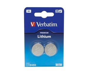 Batteri - Verbatim CR2450 (2-pack) - 49938