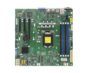 Hovedkort - Supermicro X11SCL-F Hovedkort - Intel C242 - Intel LGA1151 socket - DDR4 RAM - Micro-ATX - MBD-X11SCL-F-O