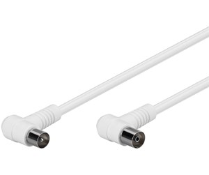 Antennekabler - Pro Antenna cable angled 2x90° (IEC female/male) 80 dB - 3.5 m - 4040849673559