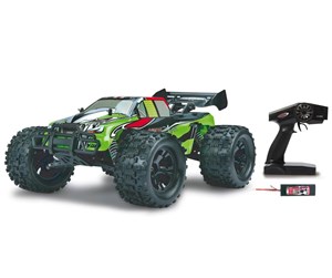 Fjernstyrt - Jamara Akron Monstertruck 1:10 BL 4WD Lipo 2.4G Wheelybar - 053265