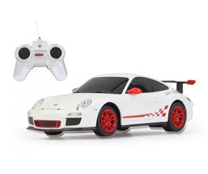 Fjernstyrt - Jamara Porsche GT3 RS 1:24 white 27MHz - 404096