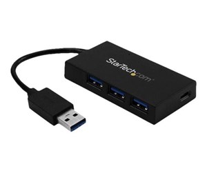 USB-hub - StarTech.com USB 3.0 Hub 4-port USB-hub - 4 porter - HB30A3A1CSFS