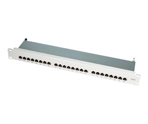 Tilbehør - LogiLink NWSZ Patchpanel 19" 24P CAT6  gr - NP0040A