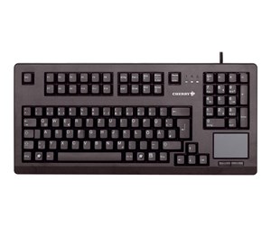 Tastatur - Cherry TouchBoard - Tastatur - Nordisk - Svart - G80-11900LUMPN-2