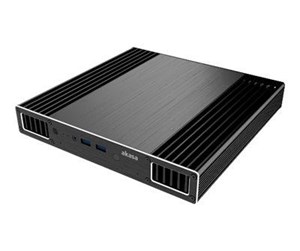 Kabinett - Akasa Plato X7 - ultra small form factor - UCFF - Kabinett - Ultra small form factor - Svart - A-NUC37-M1B