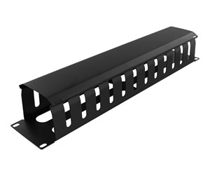 Tilbehør - Deltaco 2U 19" Cable Management Bar - SP-3670-2U