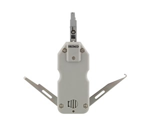 Tilbehør - Deltaco VK-263 Compact network cable punchdown tool Krone LSA white - VK-263