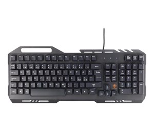 Tastatur - Deltaco RGB Gaming Keyboard Metal Frame - Gamingtastatur - Nordisk - Svart - GAM-042