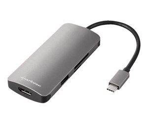 Dokkingstasjon - Sharkoon - docking station - HDMI - 4044951026715