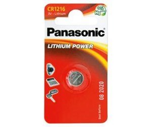 Batteri - Panasonic CR1216L/1BP - battery x CR1216 Li - 2B320587