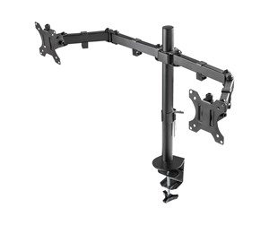 Skjermholder - Deltaco GAMING Dual monitor desk mount 13"-32" - GAM-040