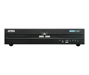 KVM-switch - ATEN 2-Port USB DisplayPort Dual Display Secure - CS1142DP-AT-X