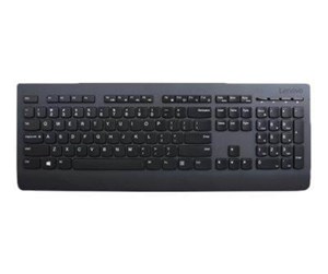 Tastatur - Lenovo Professional - Tastatur - Engelsk - Svart - 4X30H56874