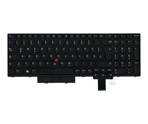 Tastatur - Lenovo Chicony TACNBL-106D0 - Bærbart tastatur - til utskifting - Tysk - Svart - 01HX151