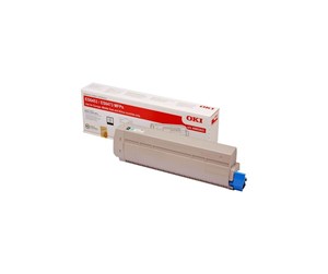 Printertilbehør blekk/toner - OKI - yellow - original - toner cartridge - Laser toner Yellow - 45862819