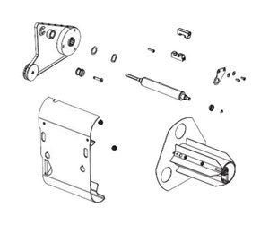 Printertilbehør - Zebra KIT MEDIA REWIND OPTION - P1008482